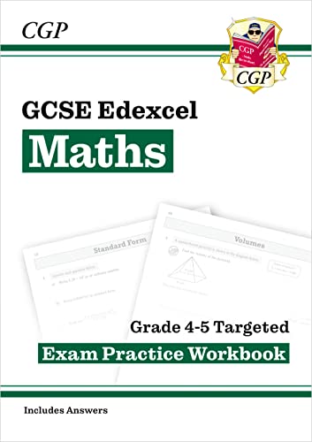 GCSE Maths Edexcel Grade 4-5 Targeted Exam Practice Workbook (includes Answers) (CGP Edexcel GCSE Maths) von Coordination Group Publications Ltd (CGP)